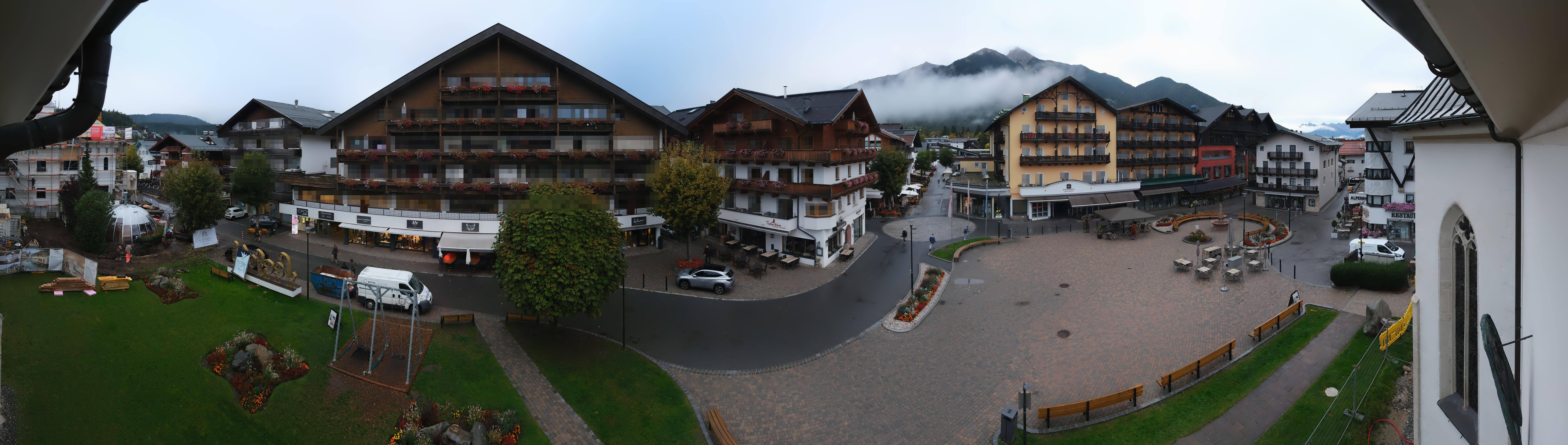 Archived image Webcam Village square, Seefeld