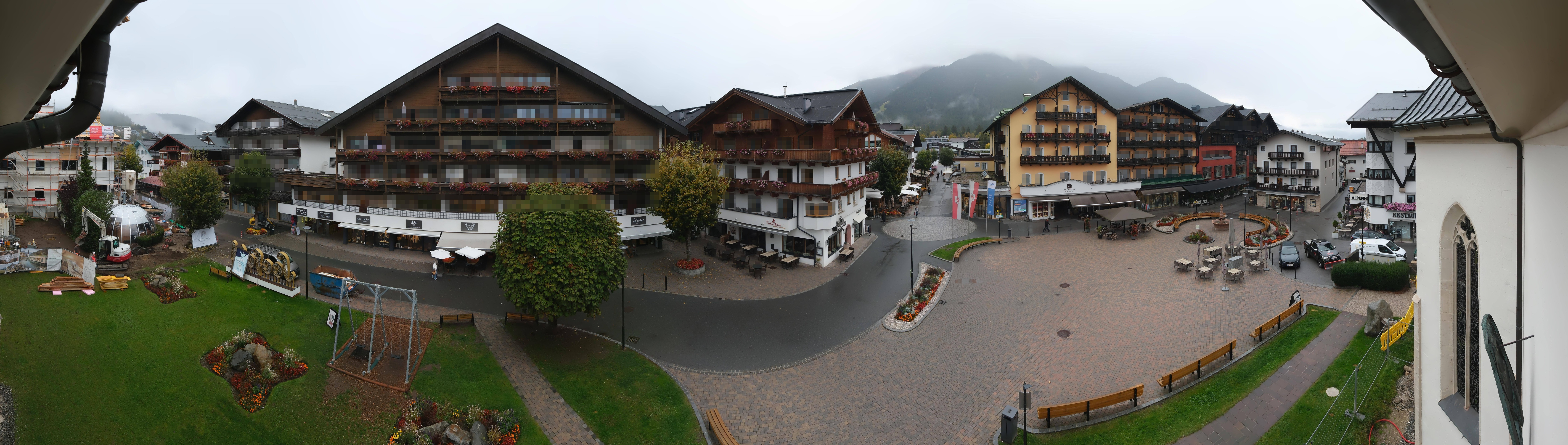 Archived image Webcam Village square, Seefeld