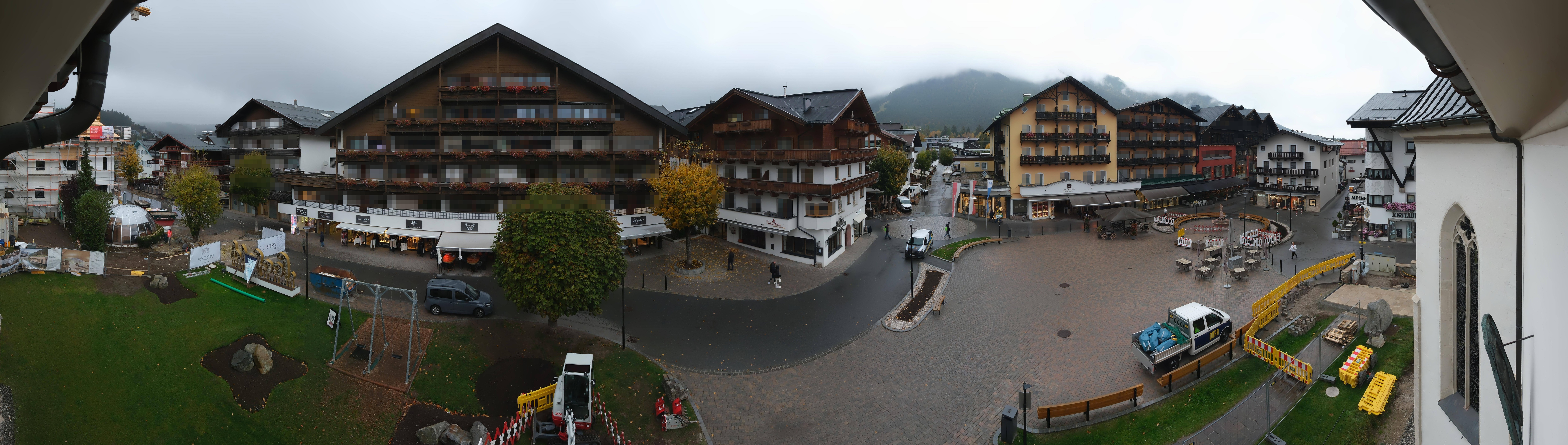 Archiv Foto Webcam Dorfplatz, Seefeld in Tirol
