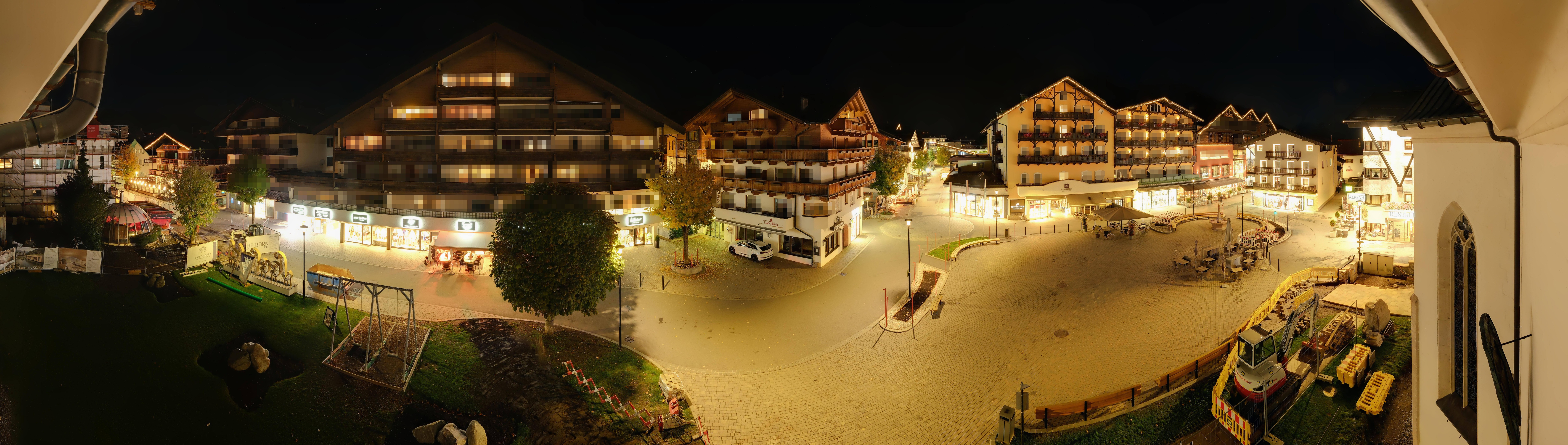 Archiv Foto Webcam Dorfplatz, Seefeld in Tirol