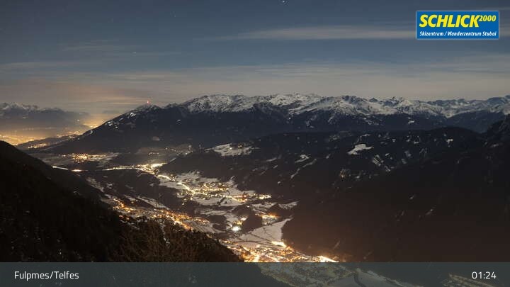 Archiv Foto Webcam Krinnenkopf bei Fulpmes in Schlick 2000