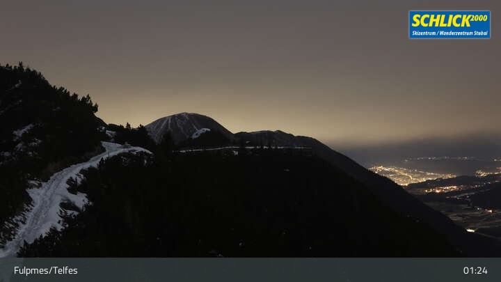 Archiv Foto Webcam Krinnenkopf bei Fulpmes in Schlick 2000