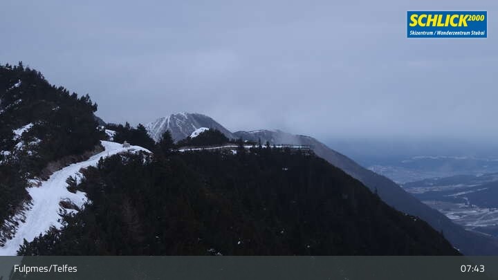 Archiv Foto Webcam Krinnenkopf bei Fulpmes in Schlick 2000