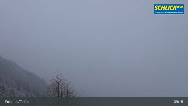 Archiv Foto Webcam Krinnenkopf bei Fulpmes in Schlick 2000