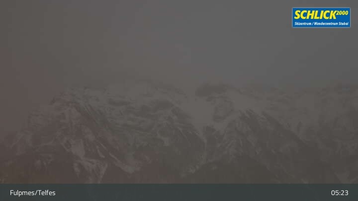 Archiv Foto Webcam Krinnenkopf bei Fulpmes in Schlick 2000