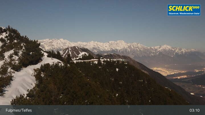 Archiv Foto Webcam Krinnenkopf bei Fulpmes in Schlick 2000