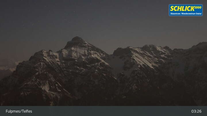 Archiv Foto Webcam Krinnenkopf bei Fulpmes in Schlick 2000