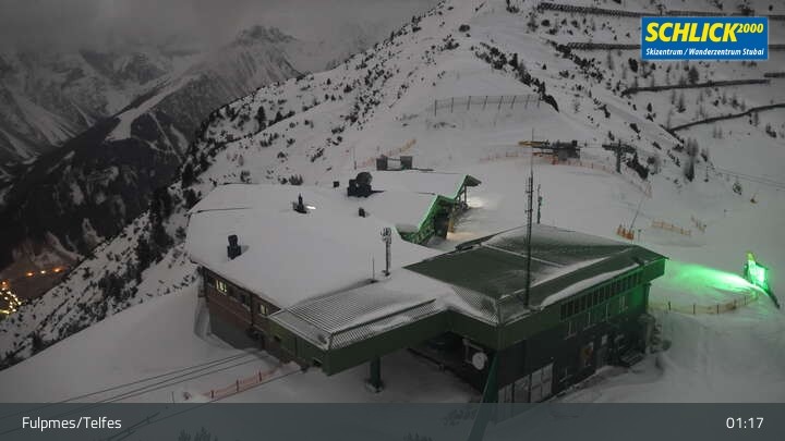 Archiv Foto Webcam Krinnenkopf bei Fulpmes in Schlick 2000