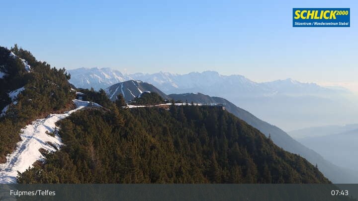Archiv Foto Webcam Krinnenkopf bei Fulpmes in Schlick 2000