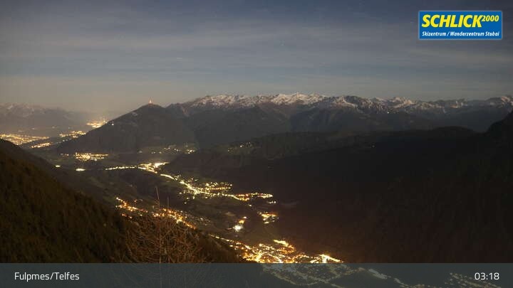 Archived image Webcam Mountain Krinnenkopf near Fulpmes