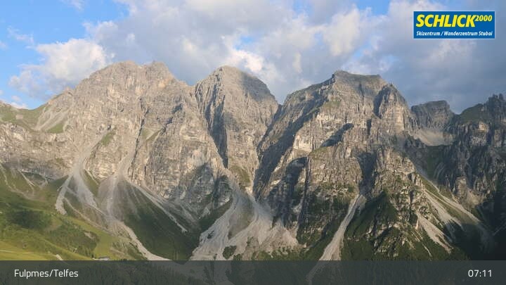 Archiv Foto Webcam Krinnenkopf bei Fulpmes in Schlick 2000