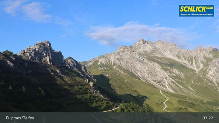Archiv Foto Webcam Krinnenkopf bei Fulpmes in Schlick 2000