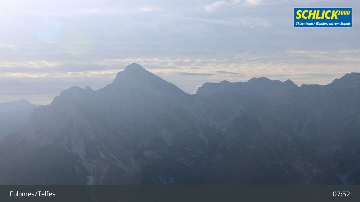 Archiv Foto Webcam Krinnenkopf bei Fulpmes in Schlick 2000