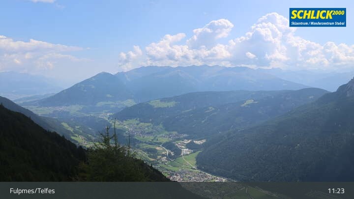 Archiv Foto Webcam Krinnenkopf bei Fulpmes in Schlick 2000