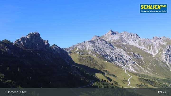 Archiv Foto Webcam Krinnenkopf bei Fulpmes in Schlick 2000