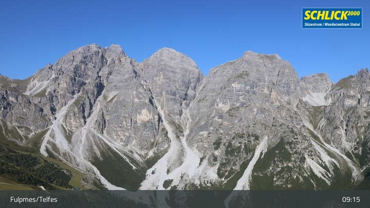 Archiv Foto Webcam Krinnenkopf bei Fulpmes in Schlick 2000