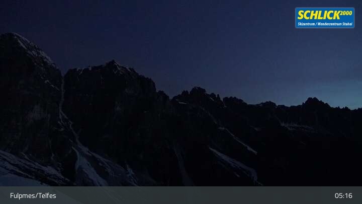 Archiv Foto Webcam Mitterjoch in Fulpmes (Schlick 2000)