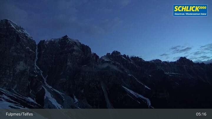 Archiv Foto Webcam Mitterjoch in Fulpmes (Schlick 2000)
