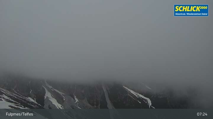 Archiv Foto Webcam Mitterjoch in Fulpmes (Schlick 2000)