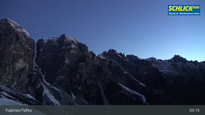 Archiv Foto Webcam Mitterjoch in Fulpmes (Schlick 2000)