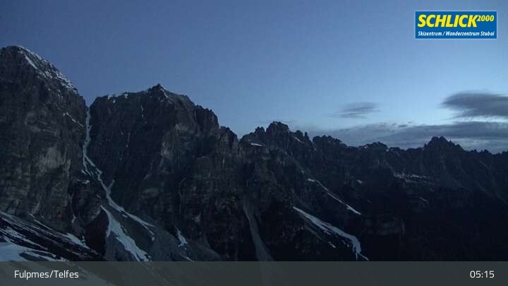 Archiv Foto Webcam Mitterjoch in Fulpmes (Schlick 2000)