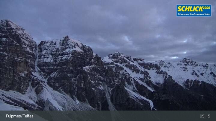 Archiv Foto Webcam Mitterjoch in Fulpmes (Schlick 2000)