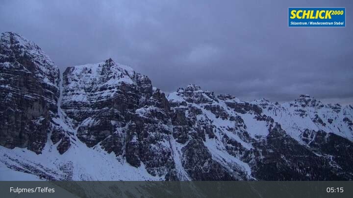 Archiv Foto Webcam Mitterjoch in Fulpmes (Schlick 2000)