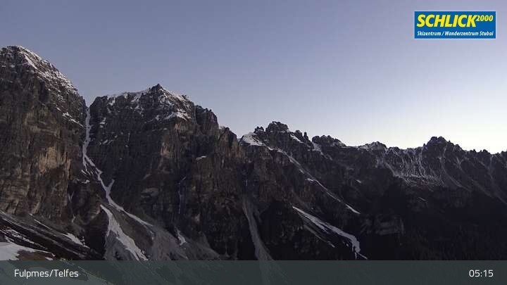 Archiv Foto Webcam Mitterjoch in Fulpmes (Schlick 2000)