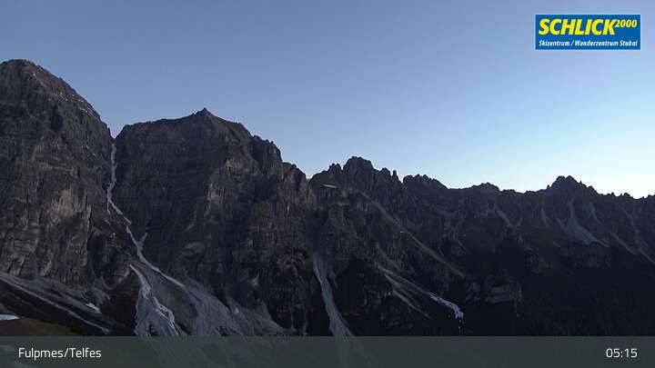 Archiv Foto Webcam Mitterjoch in Fulpmes (Schlick 2000)