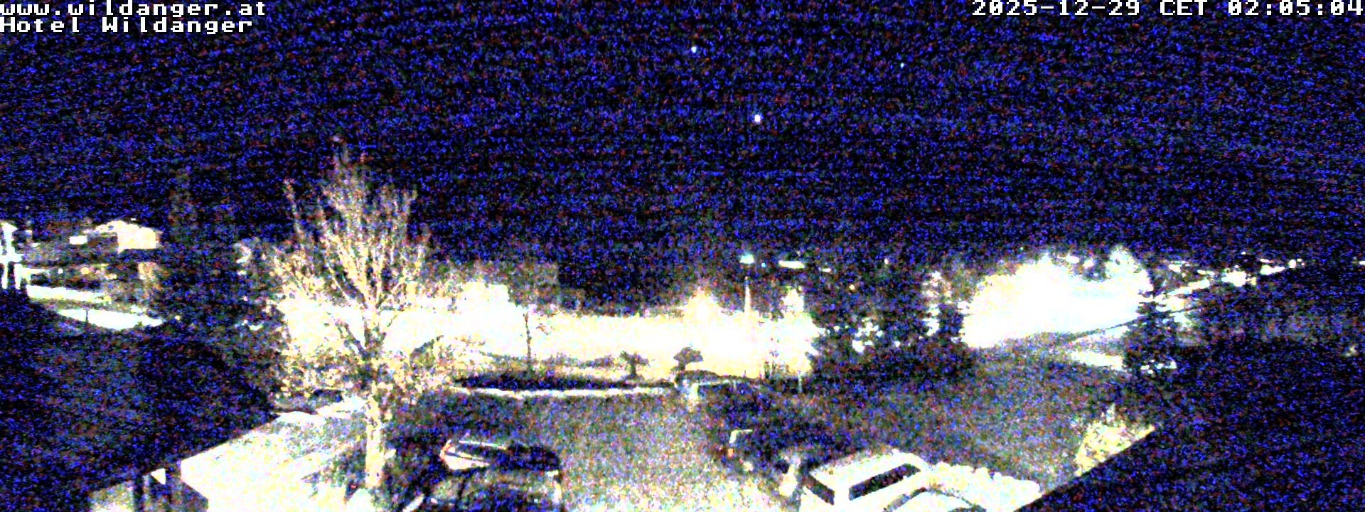 Archiv Foto Webcam Hotel Wildanger - Zöblen
