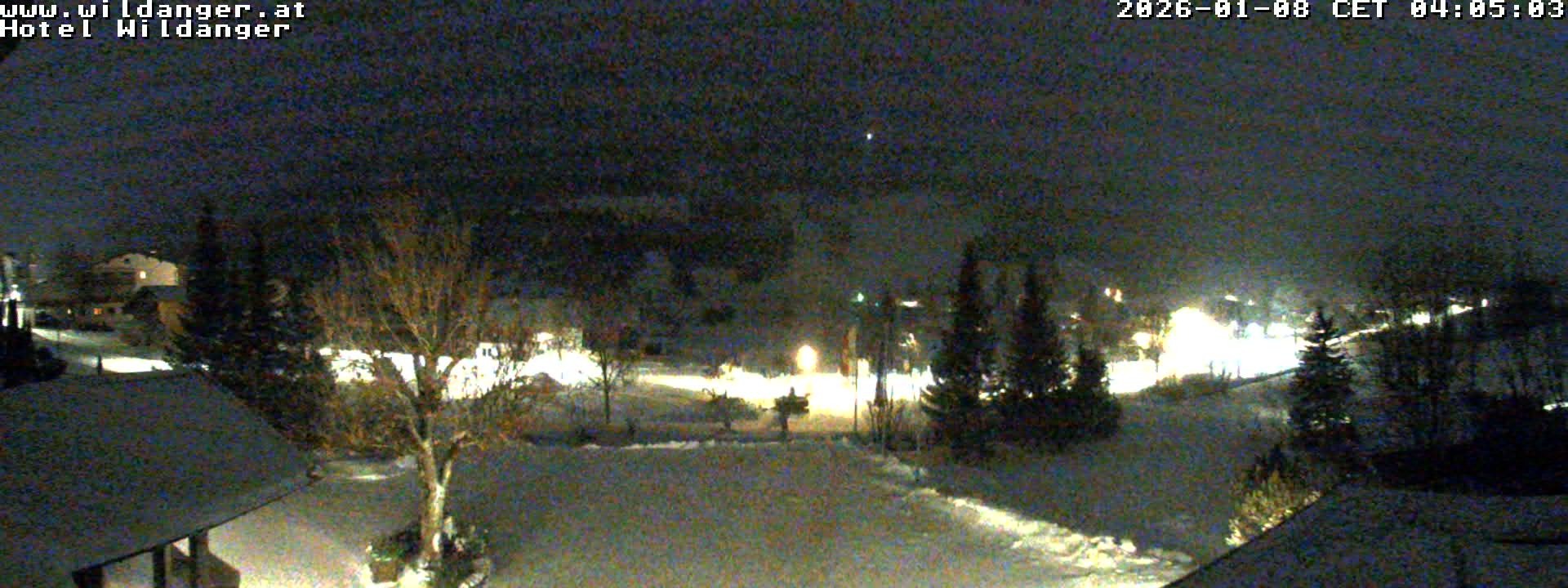 Archiv Foto Webcam Hotel Wildanger - Zöblen