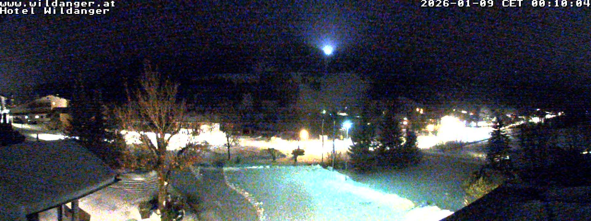 Archiv Foto Webcam Hotel Wildanger - Zöblen