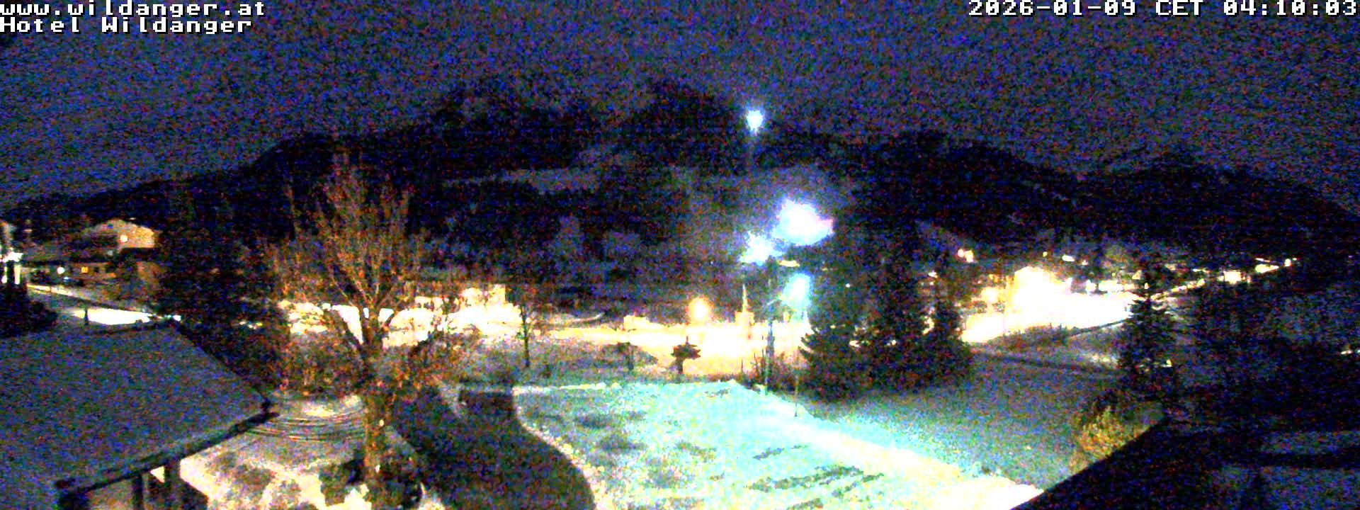 Archiv Foto Webcam Hotel Wildanger - Zöblen