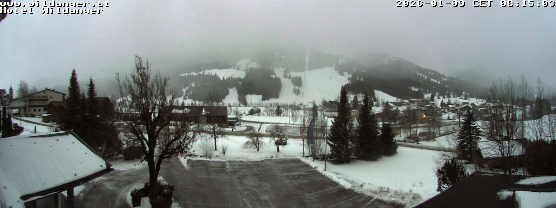 Archiv Foto Webcam Hotel Wildanger - Zöblen