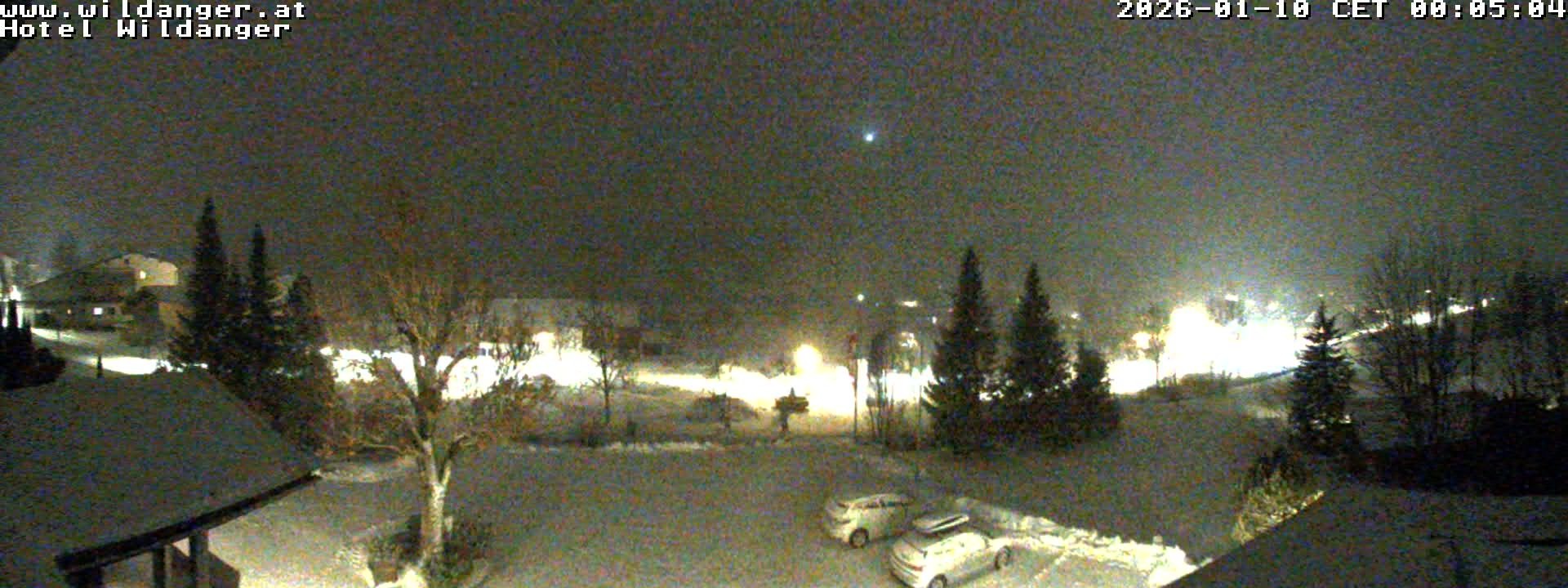 Archiv Foto Webcam Hotel Wildanger - Zöblen