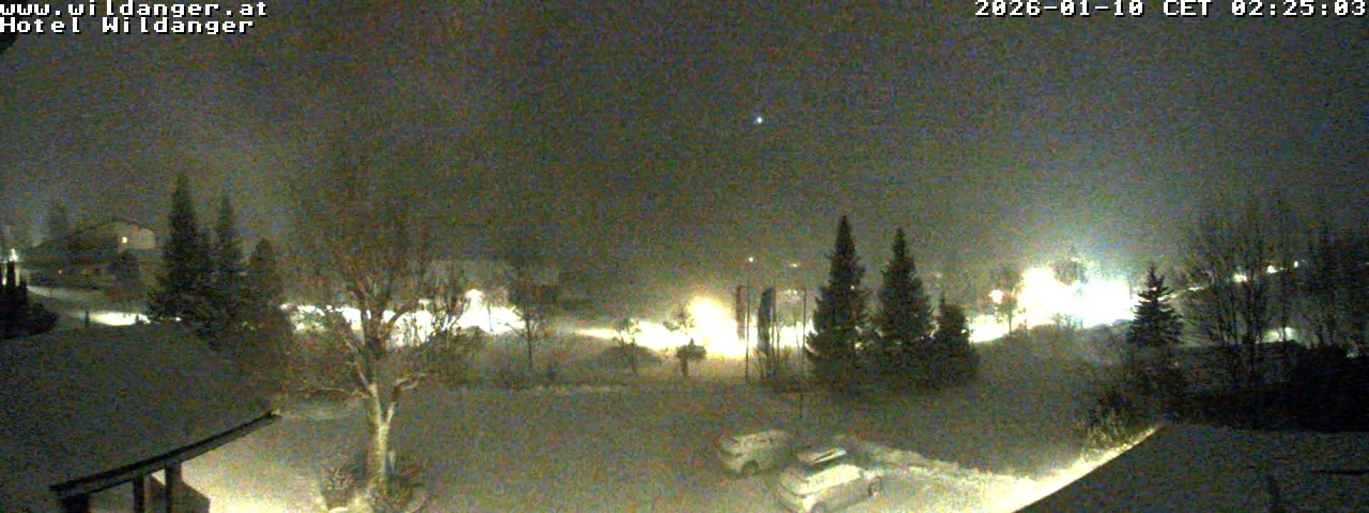 Archiv Foto Webcam Hotel Wildanger - Zöblen