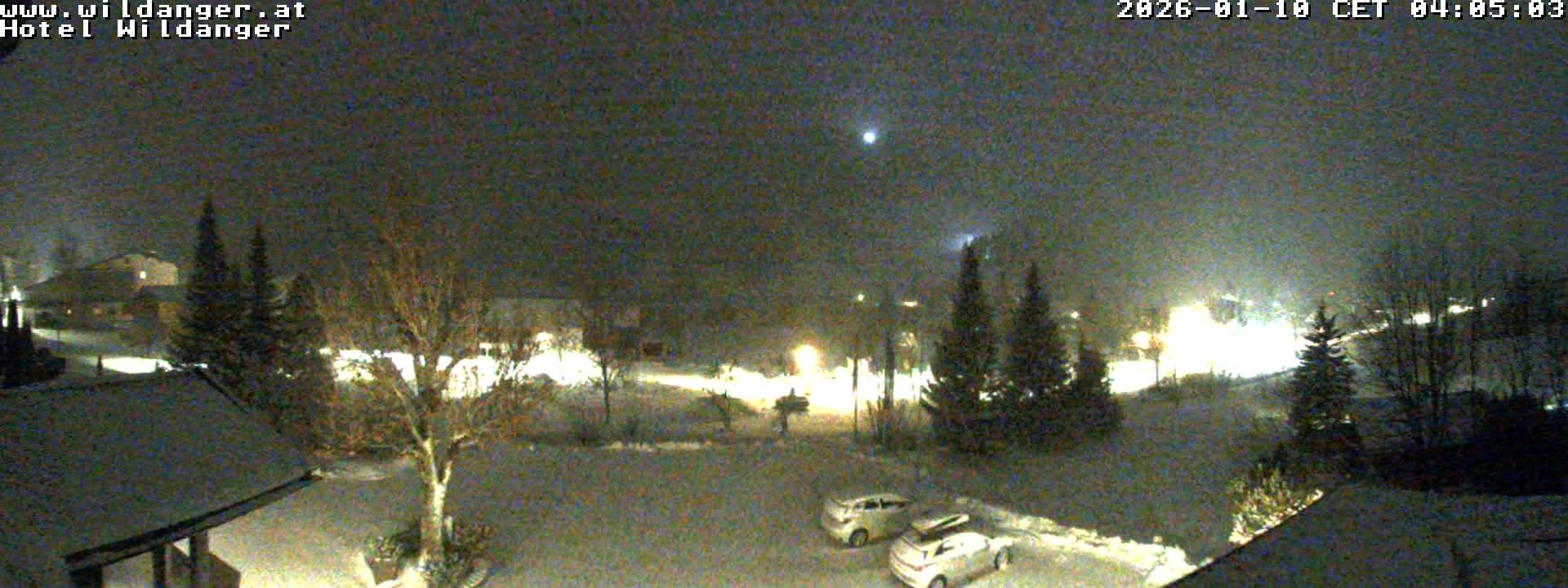 Archiv Foto Webcam Hotel Wildanger - Zöblen