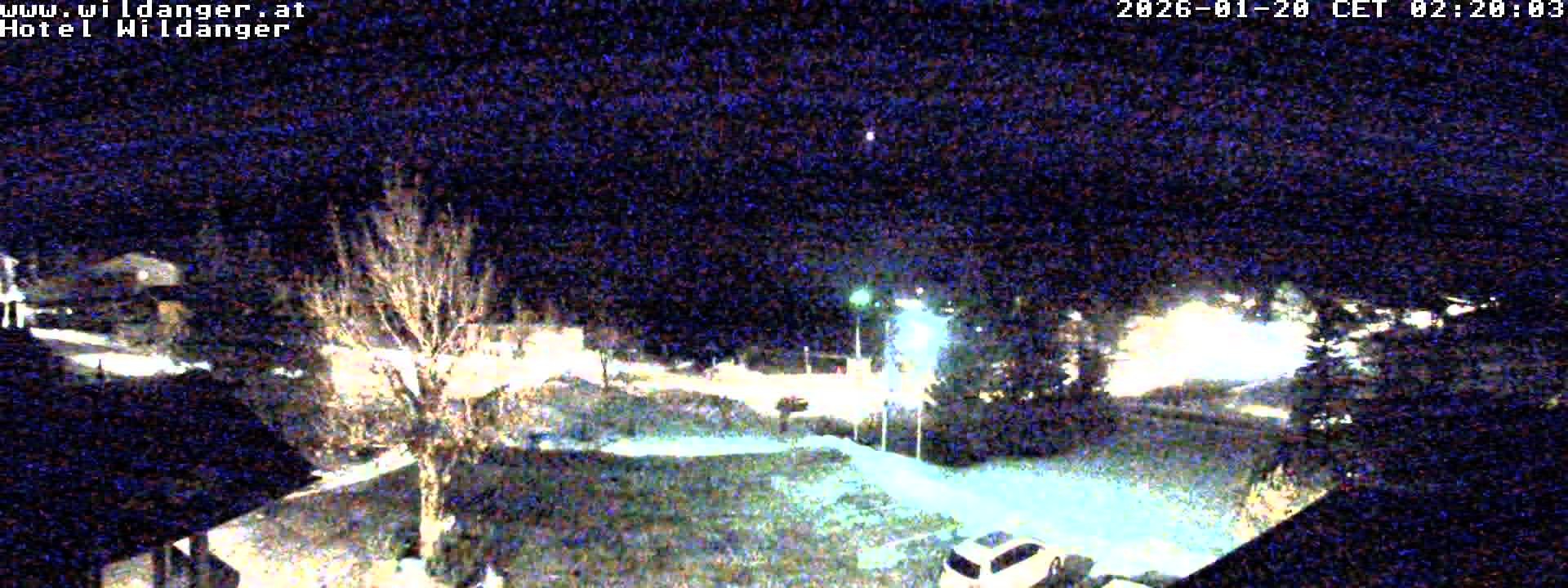 Archiv Foto Webcam Hotel Wildanger - Zöblen