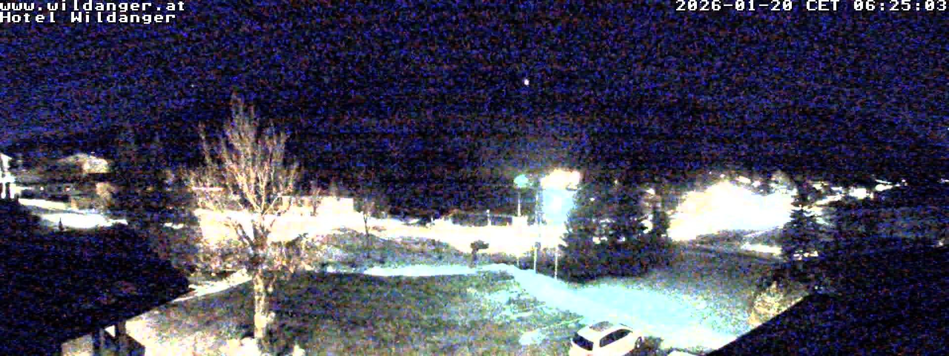 Archiv Foto Webcam Hotel Wildanger - Zöblen