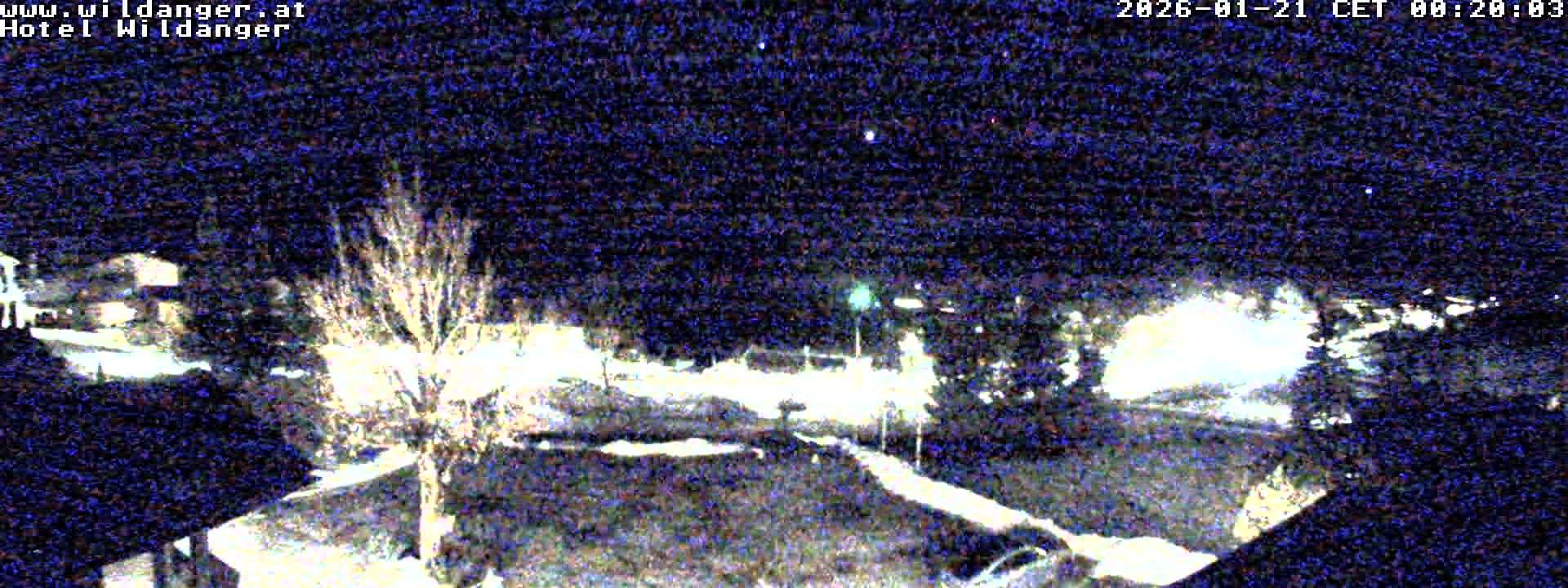 Archiv Foto Webcam Hotel Wildanger - Zöblen