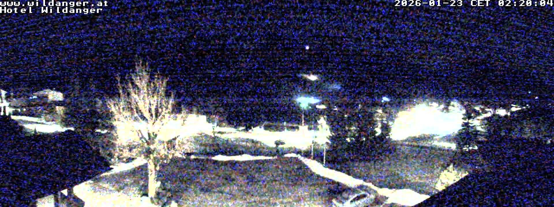 Archiv Foto Webcam Hotel Wildanger - Zöblen