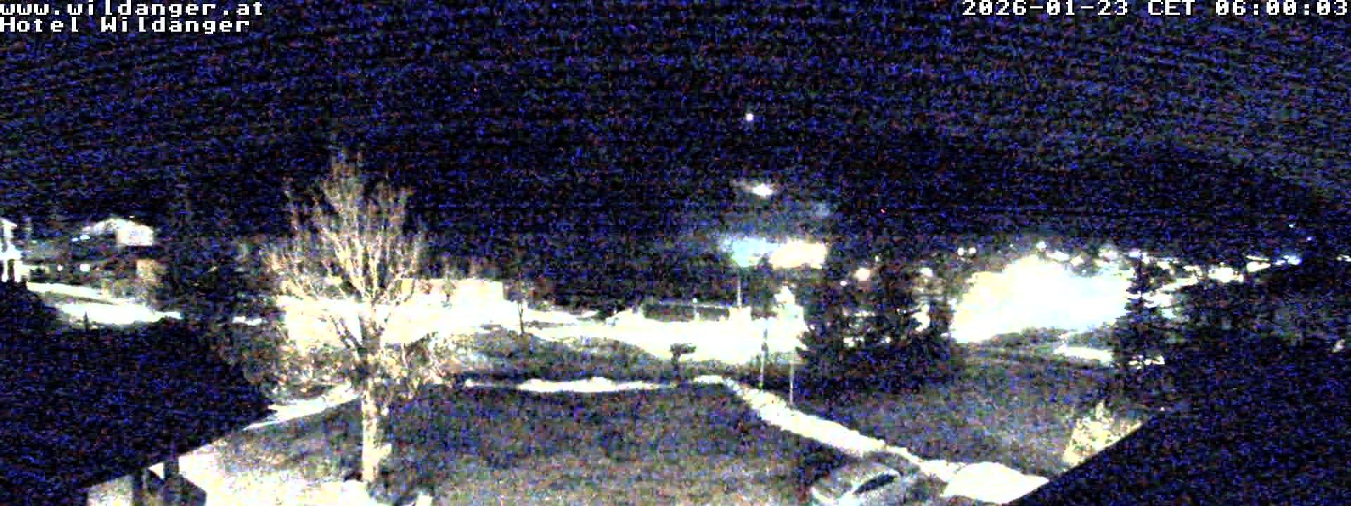 Archiv Foto Webcam Hotel Wildanger - Zöblen
