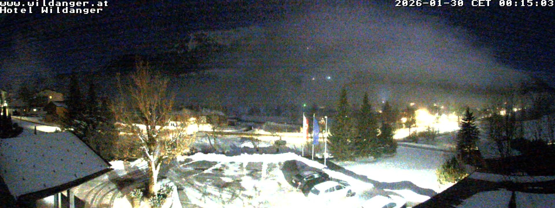 Archiv Foto Webcam Hotel Wildanger - Zöblen