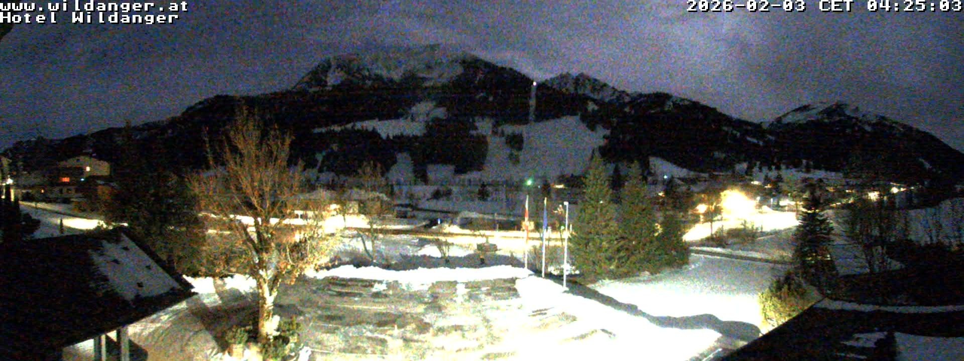 Archiv Foto Webcam Hotel Wildanger - Zöblen