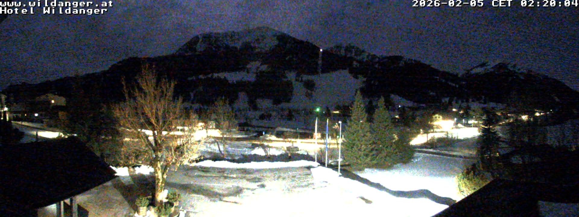 Archiv Foto Webcam Hotel Wildanger - Zöblen