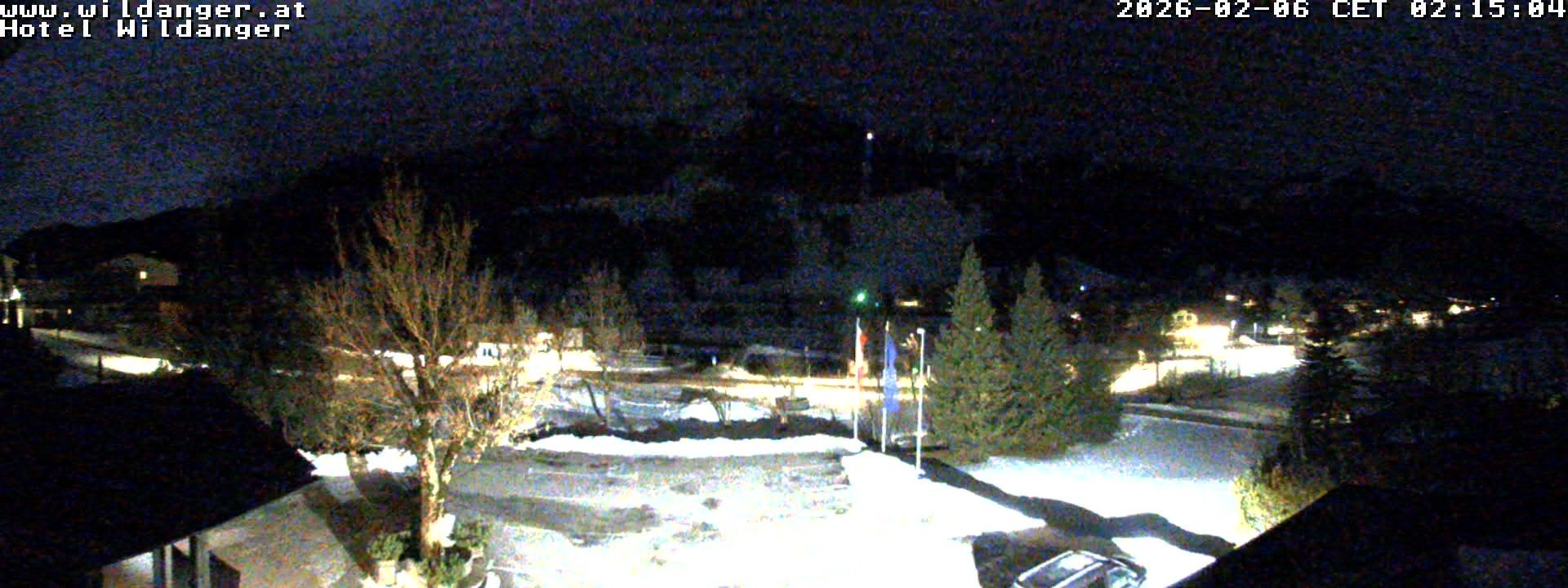 Archiv Foto Webcam Hotel Wildanger - Zöblen