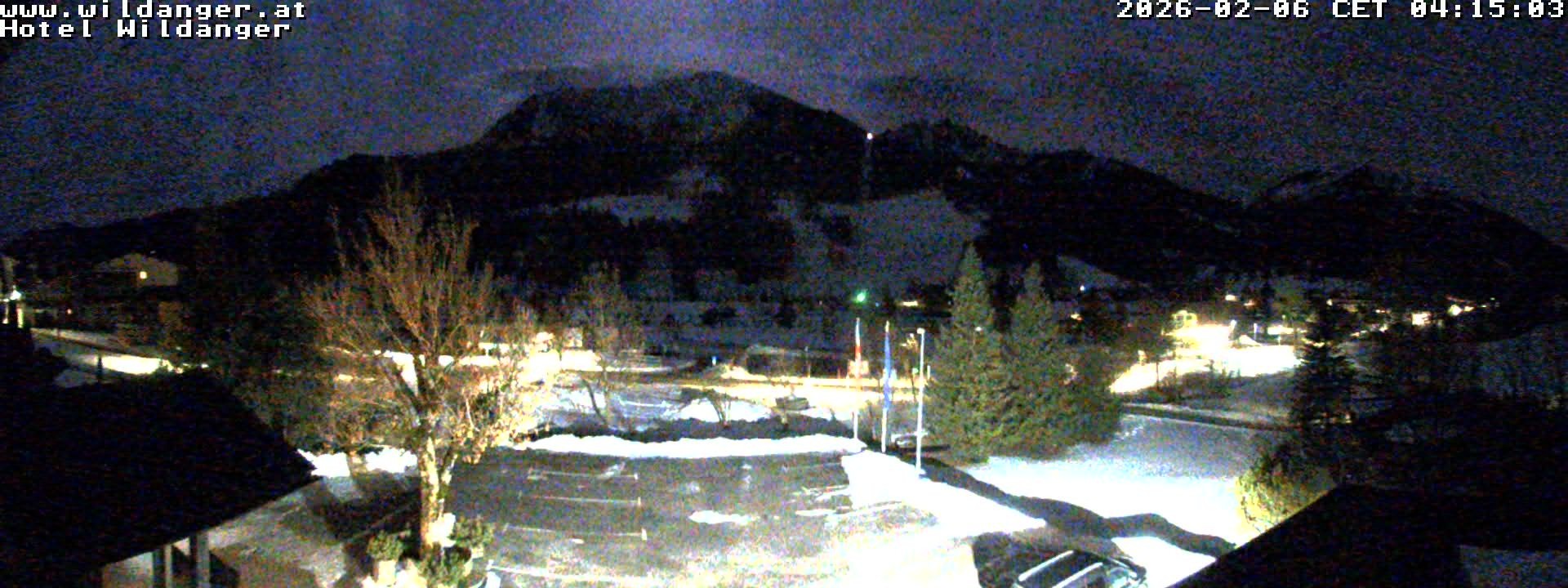 Archiv Foto Webcam Hotel Wildanger - Zöblen