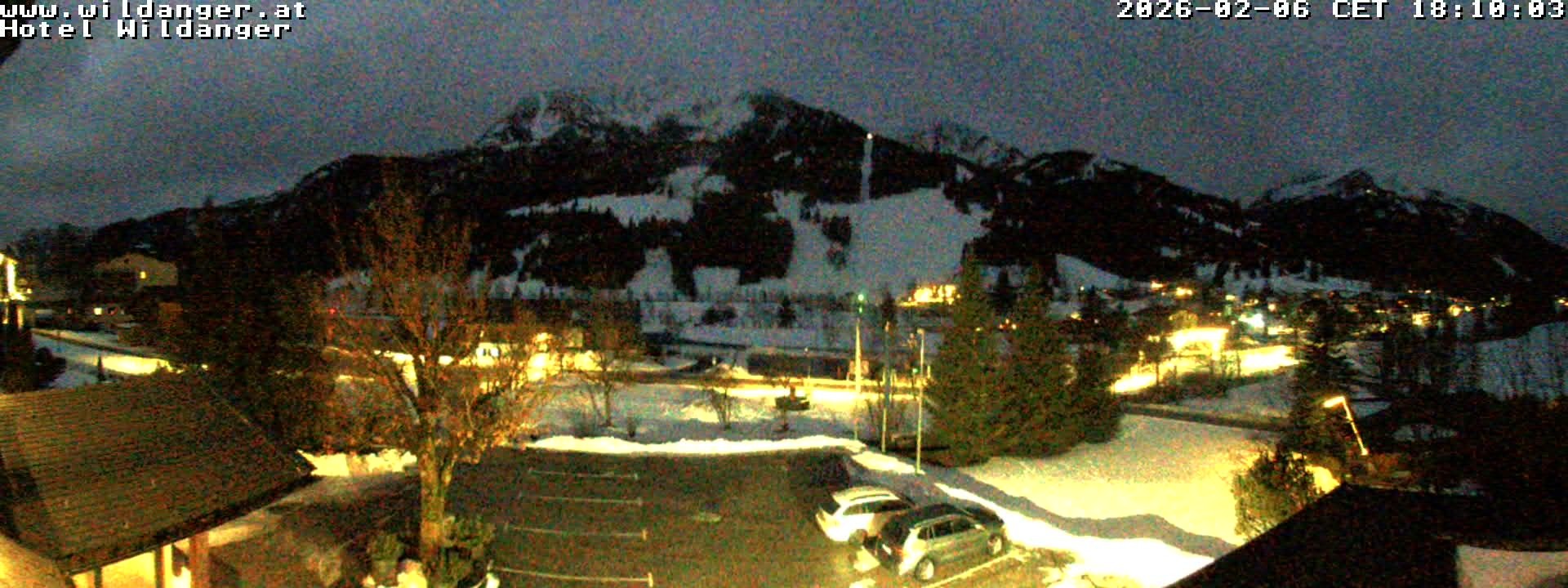 Archiv Foto Webcam Hotel Wildanger - Zöblen