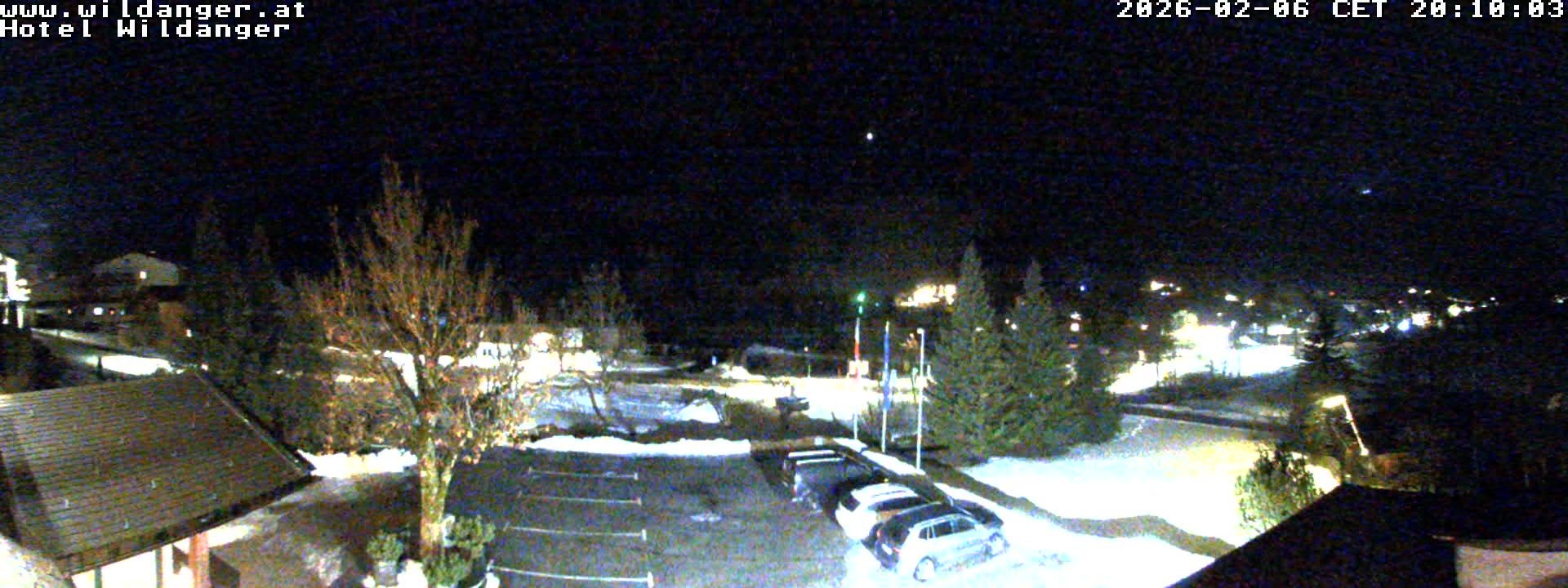 Archiv Foto Webcam Hotel Wildanger - Zöblen