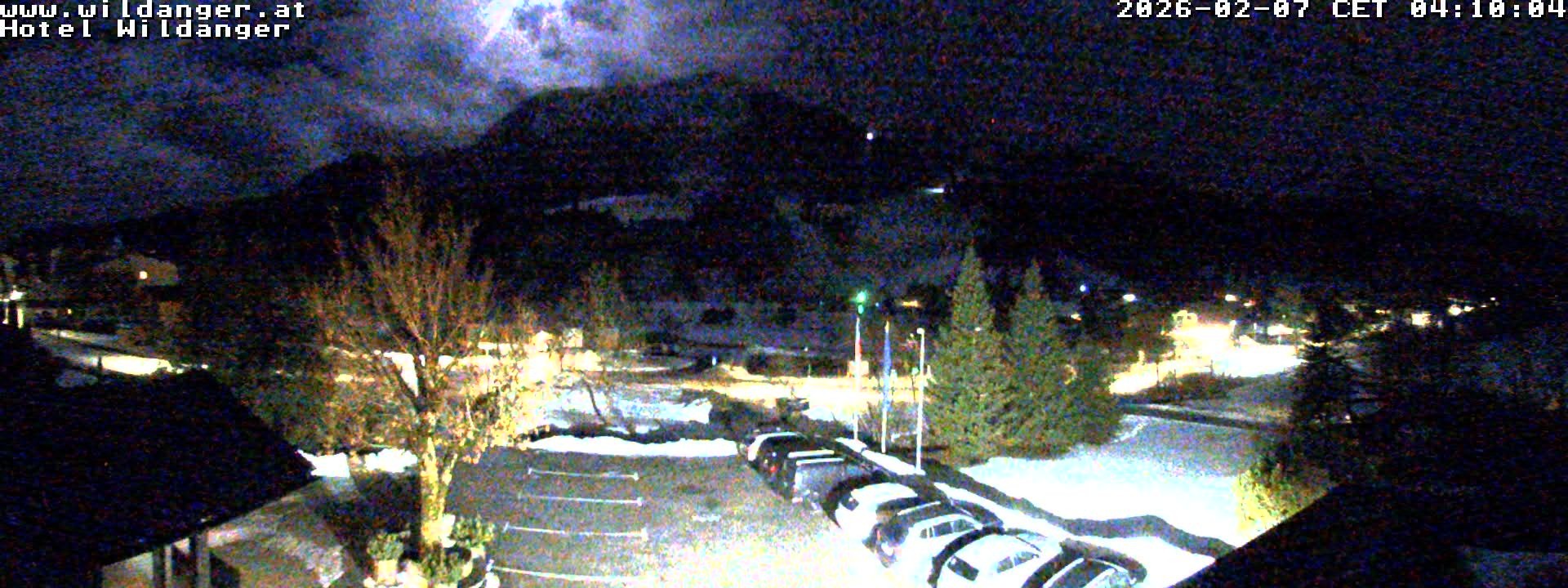 Archiv Foto Webcam Hotel Wildanger - Zöblen